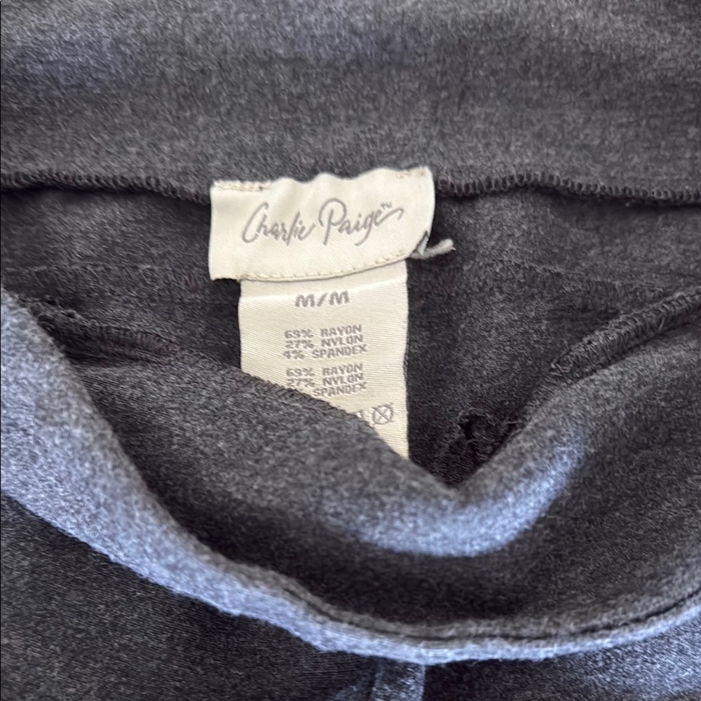 Charlie Paige Gray Straight Leg Jumpsuit